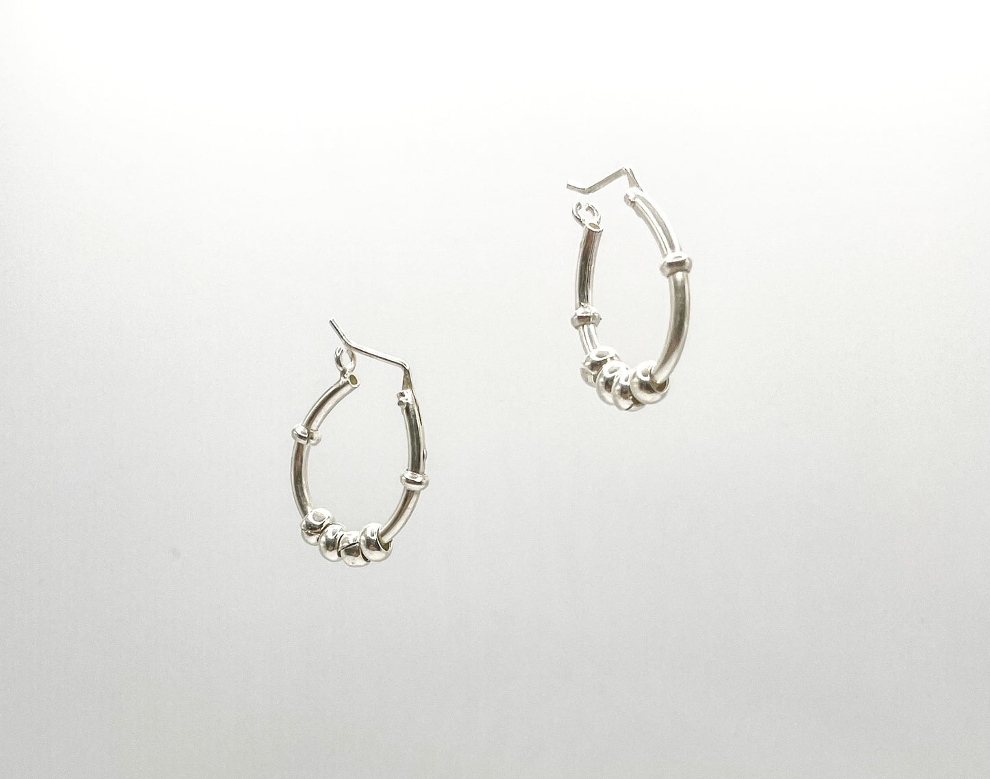 Oval Hoop Earrings