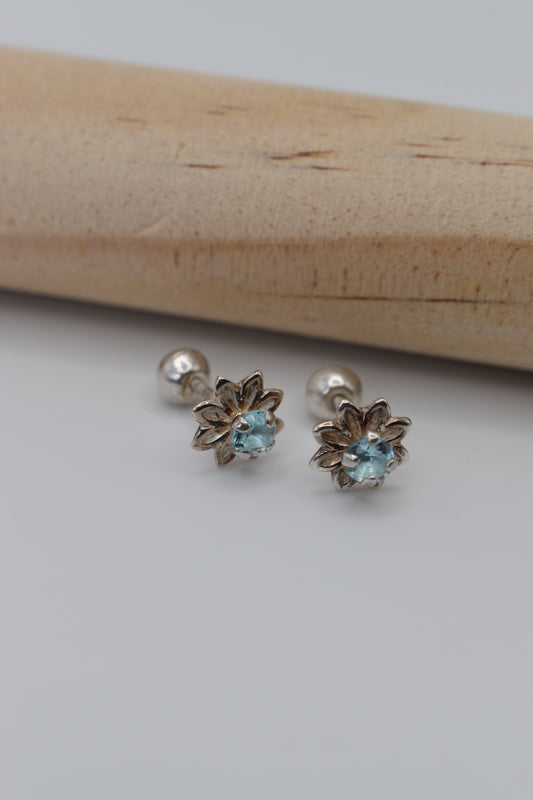 Celeste Flower Stud Earring